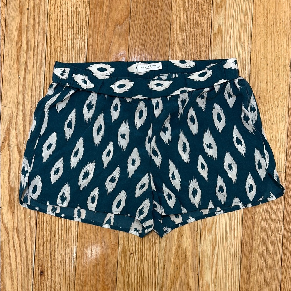 EUC Equipment Silk Shorts